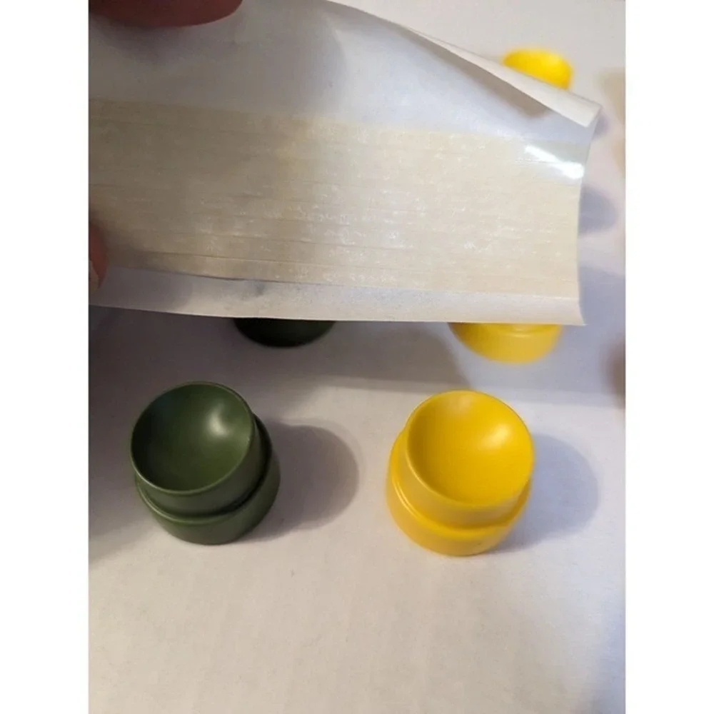 1986 Mattel Commercial Crazies VCR boardgame color pieces tape strip replacement